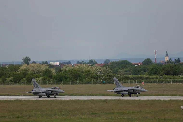 Rafalei paraju nebo iznad Hrvatske, piloti izvode svoju prvu zadaću