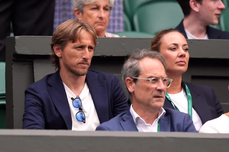 Modrić na Wimbledonu s tribina pratio slavlje Alcaraza protiv Medvedeva