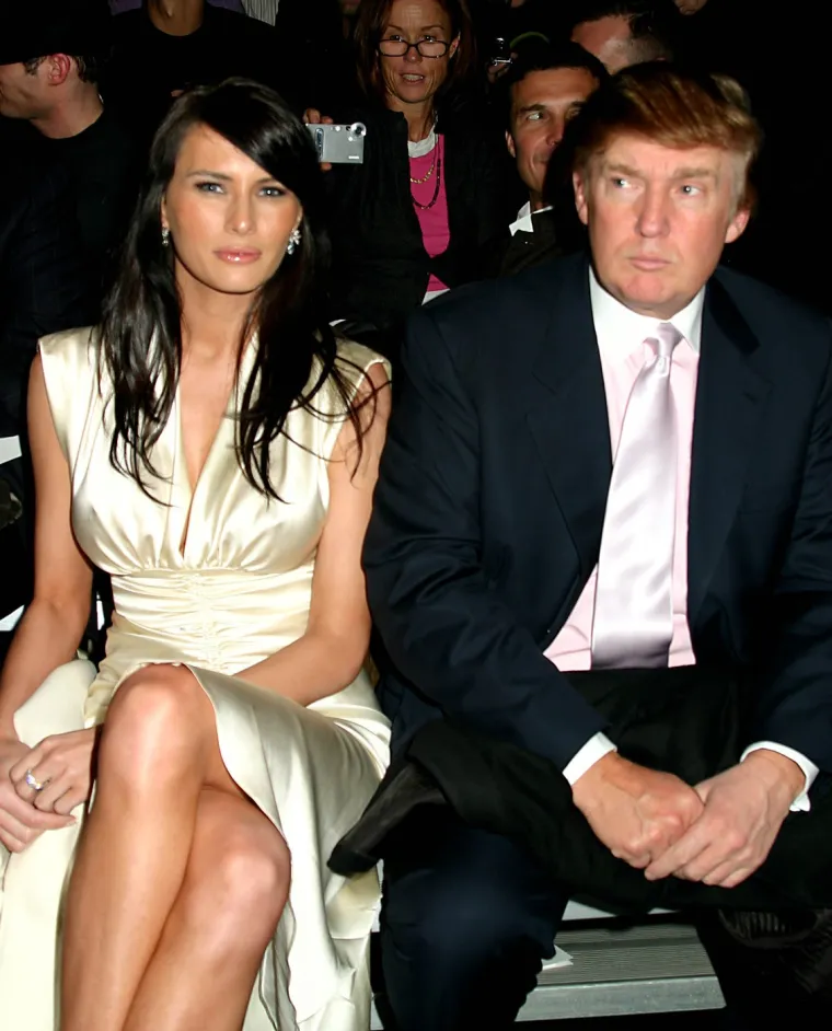 Melania i Donald Trump 2004.