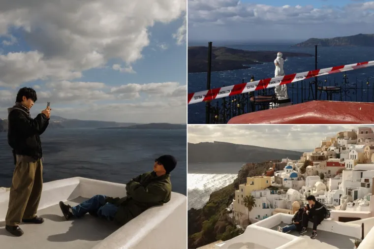 Santorini evakuiran, no neki napokon uživaju. Ovo su prizori s popularne turističke destinacije