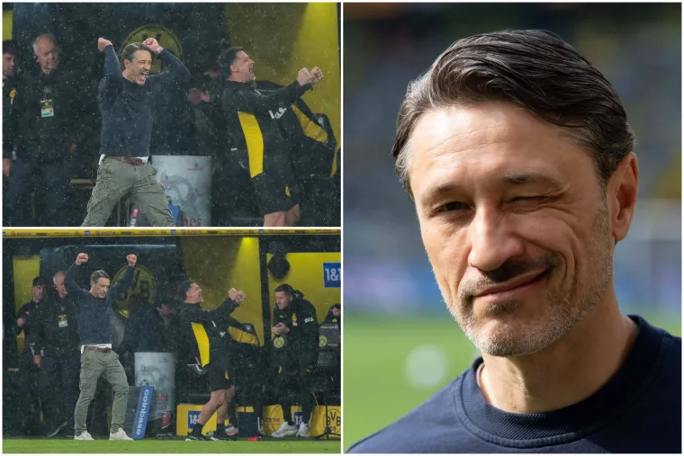 NIKO KOVAČ OVE SEZONE POKAZUJE EMOCIJU: Na Uskrs je protiv Borussije Monchengladbach pokazao sav svoj repertoar grimasa, skakanja, gestikuliranja, namigavanja.