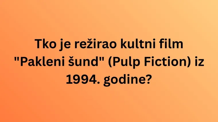 Smatra&scaron; se hodajućom enciklopedijom? Onda je vrijeme da se oku&scaron;a&scaron; na ovim kviza&scaron;kim pitanjima
