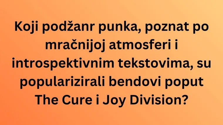 Smatrate se velikim stručnjakom? Oku&scaron;ajte se na kvizu o glazbenim žanrovima i nemojte razočarati