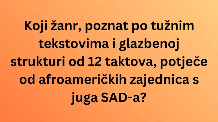Smatrate se velikim stručnjakom? Oku&scaron;ajte se na kvizu o glazbenim žanrovima i nemojte razočarati