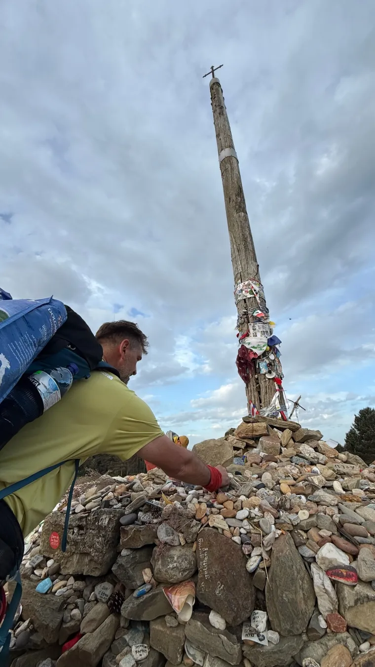 Dario je propje&scaron;ačio Camino: Na kraju je razvio hrvatsku zastavu, emocije su potekle