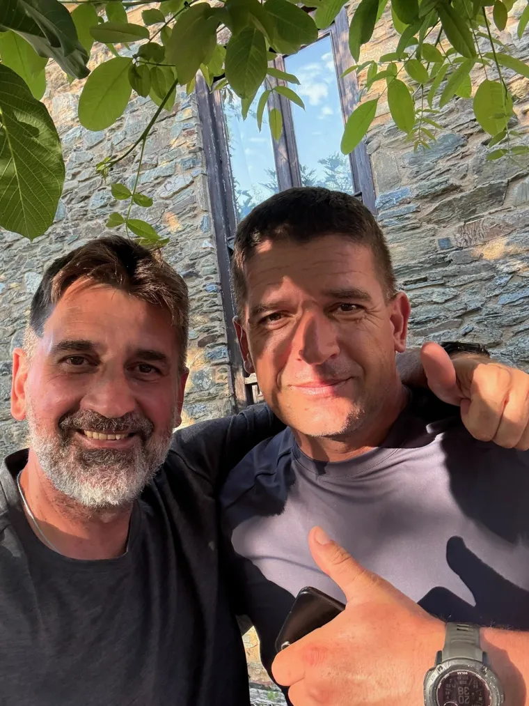 Dario je propje&scaron;ačio Camino: Na kraju je razvio hrvatsku zastavu, emocije su potekle
