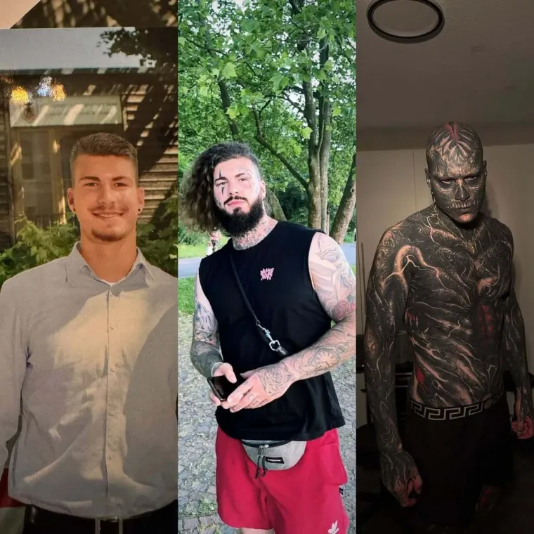 Mu&scaron;karac potpuno prekriven tetovažama pozirao u kockicama i &scaron;okirao mnoge: &lsquo;Ja sam Balkanac&rsquo;