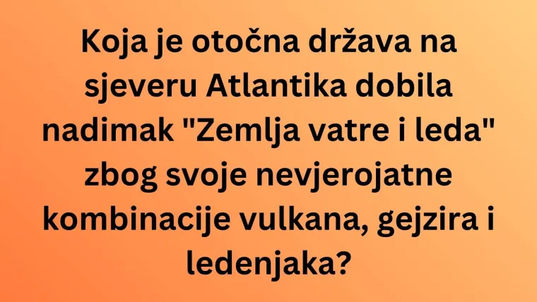 Dokaži da si ljubitelj geografije i poku&scaron;aj rasturiti na pitanjima o otočnim državama na kvizu