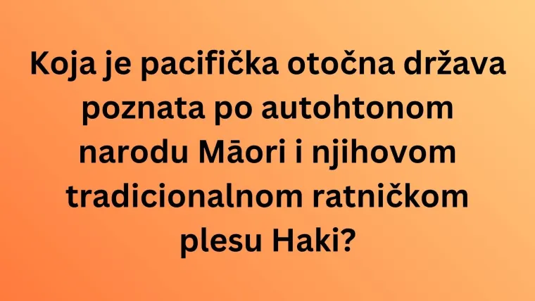 Dokaži da si ljubitelj geografije i poku&scaron;aj rasturiti na pitanjima o otočnim državama na kvizu