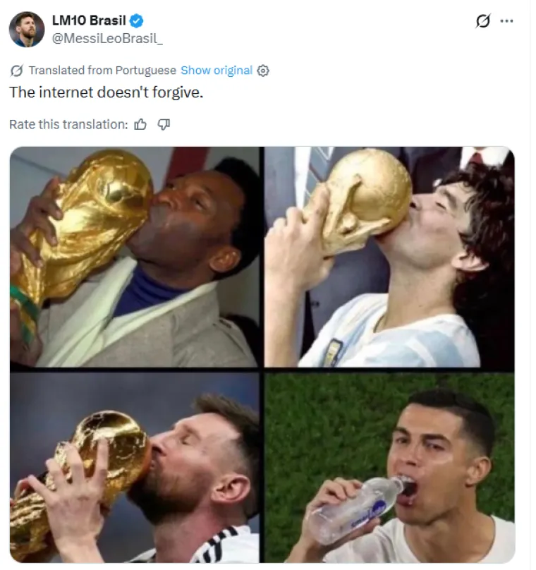 Ronaldo na meti sprdnje nakon poraza na SP-u: Mreže su preplavili urnebesni memovi
