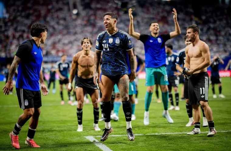 Argentinci žestoko slavili preokret za finale: Zbog spornog transparenta im prijeti kazna