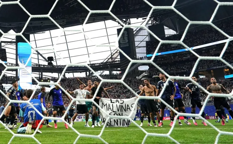 Argentinci žestoko slavili preokret za finale: Zbog spornog transparenta im prijeti kazna