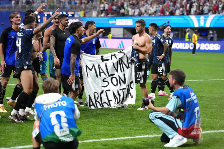 Argentinci žestoko slavili preokret za finale: Zbog spornog transparenta im prijeti kazna