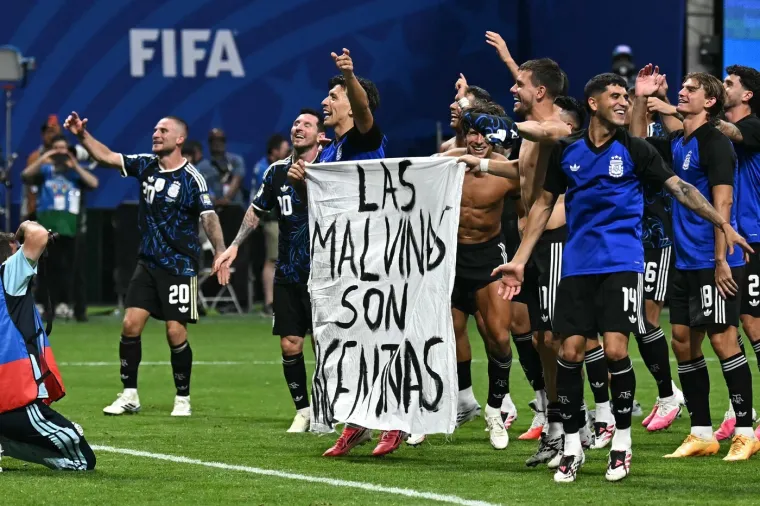 Argentinci žestoko slavili preokret za finale: Zbog spornog transparenta im prijeti kazna