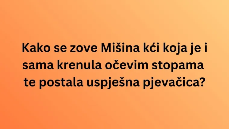 Kviz koji testira tvoju ljubav prema Mi&scaron;i Kovaču i njegovim hitovima: Dokaži da si pravi fan