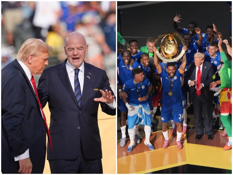 Kur&scaron;lus na pozornici zbog Trumpa: Igrači gledali u čudu, a Infantino ga nagradio vrijednim poklonom