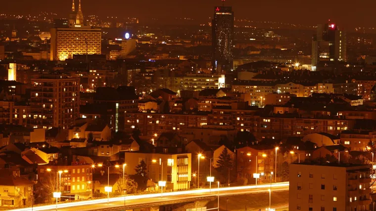 Zagreb svijetlio kao Betlehem