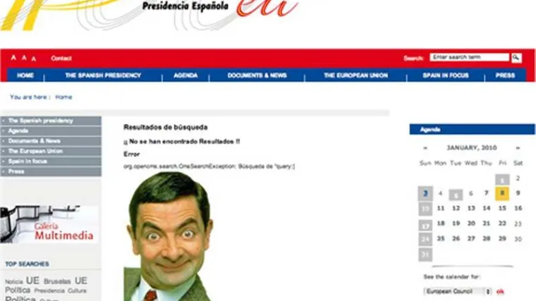 Mr. Bean napao službenu stranicu EU