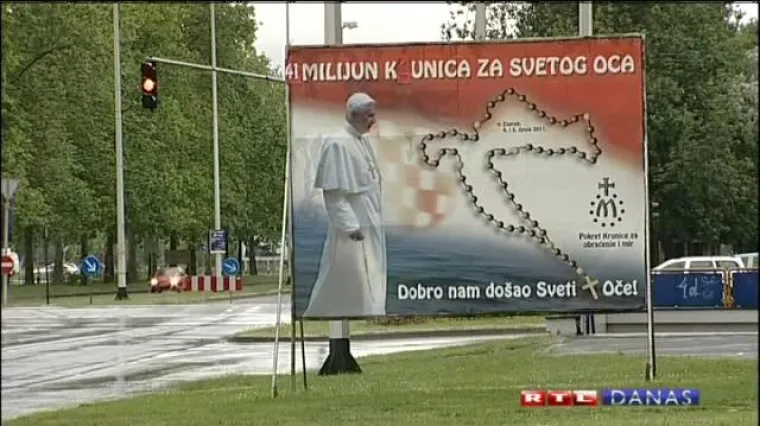 Pripreme za dolazak pape