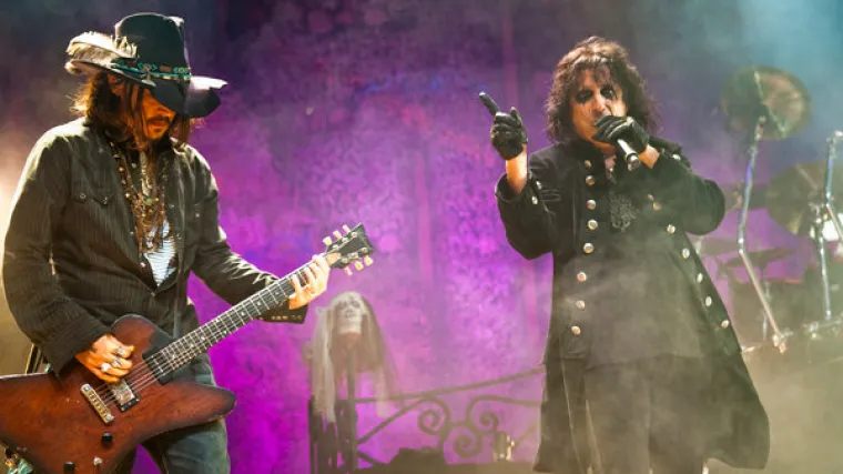 Johnny Depp u bendu s istinskim rock legendama