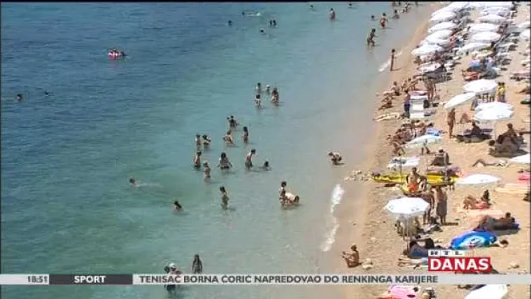 U prvih 12 dana srpnja u Hrvatsku stiglo 600.000 više turista nego prošle godine