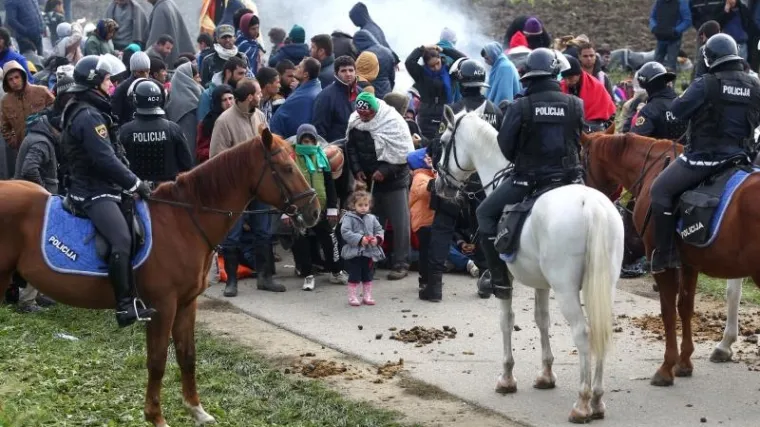 U Sloveniju do podneva ušlo 5000 migranata, nešto više od prosjeka