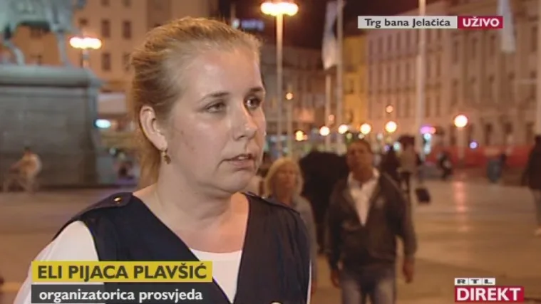 Organizatorica prosvjeda: 'Naš zahtjev je od početka isti, a to je da imamo sretnu školu u kojoj žive sretna djeca'