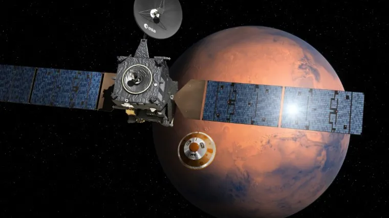 Europski lander počeo se spuštati prema Marsu