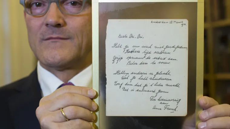 Pjesmica Anne Frank prodana za više od milijun kuna nepoznatom kupcu