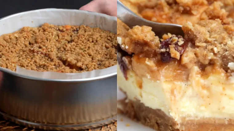 Ako vam je dosadio klasični cheesecake: Recept za sočni drobljenac od jabuka i sira