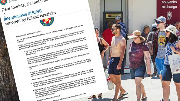HGSS napisao još jedno urnebesno pismo turistima