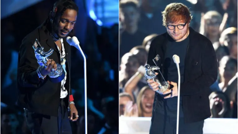 Ed Sheeran umjetnik godine, a reper Kendrick Lamar ima najbolji video i izvedbu