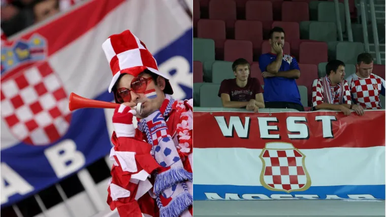 Osiguranje našim navijačima oduzimalo hrvatske zastave