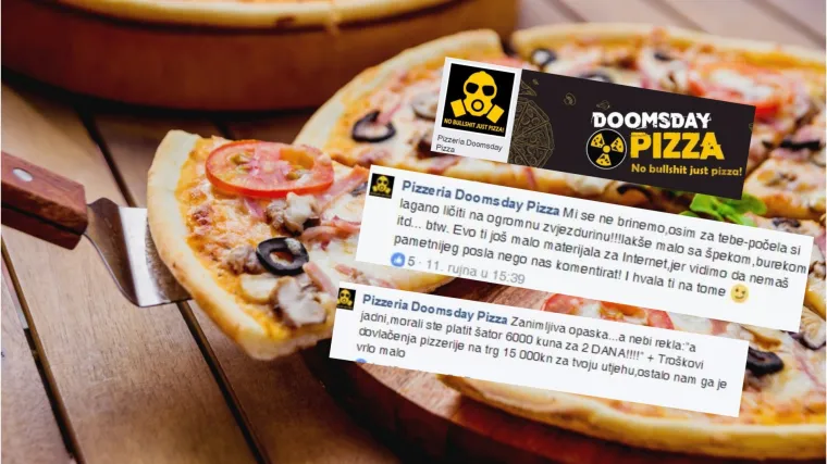 Zbog prijetnji i prostačkog vrijeđanja kupaca, zagrebačka pizzerija podijelila fejs