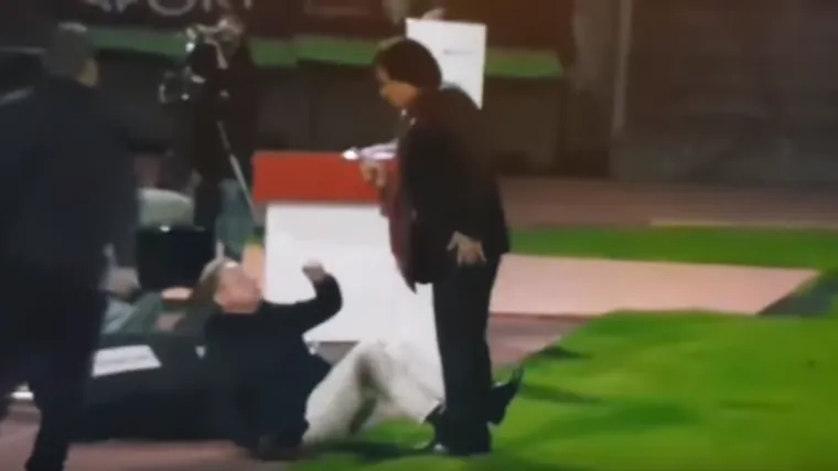 Predsjednik kluba napao televizijskog komentatora: 'Uhvatio sam ga i udario u stražnjicu'