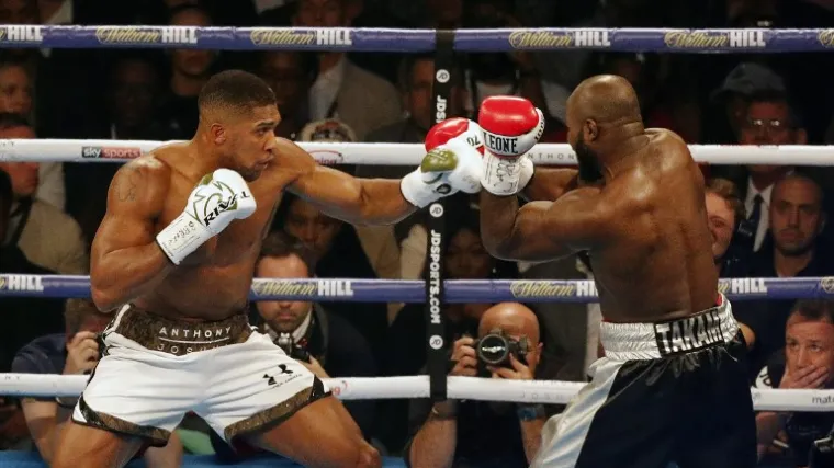 Anthony Joshua obranio naslov, Takam izdržao sve do desete runde