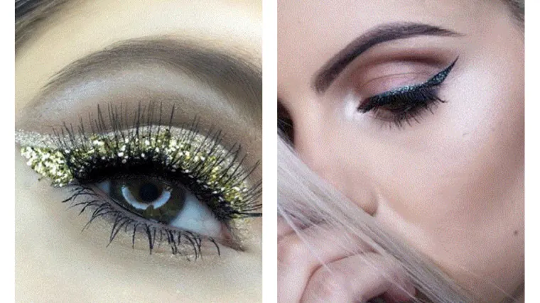 Eyeliner sa šljokicama nam izgleda kao nešto što bismo vrlo lako mogle isfurati na blagdanske partyje