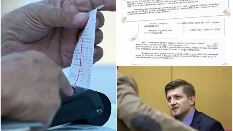 Porezna poduzetnika kaznila sa 60.000 kuna zbog jednog krivog slova i 85 kn viška u blagajni