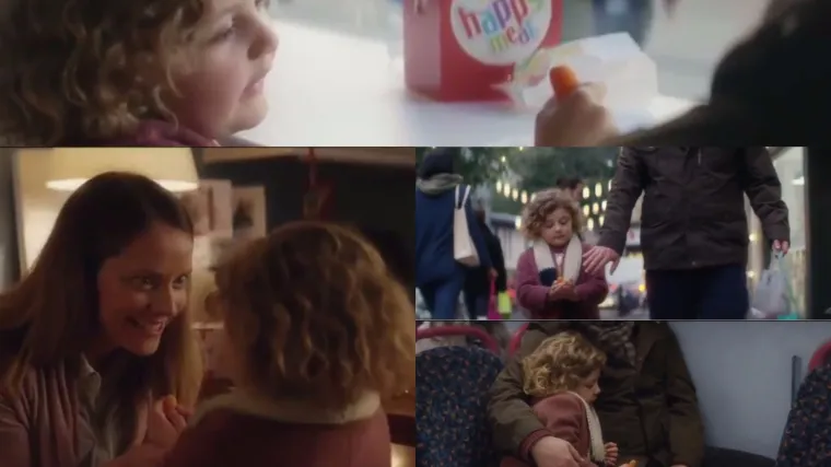 MCDONALD'S ODUŠEVIO BOŽIĆNOM REKLAMOM: Preslatka djevojčica koja čuva mrkvu za sobove Djeda Mraza osvojit će i vas