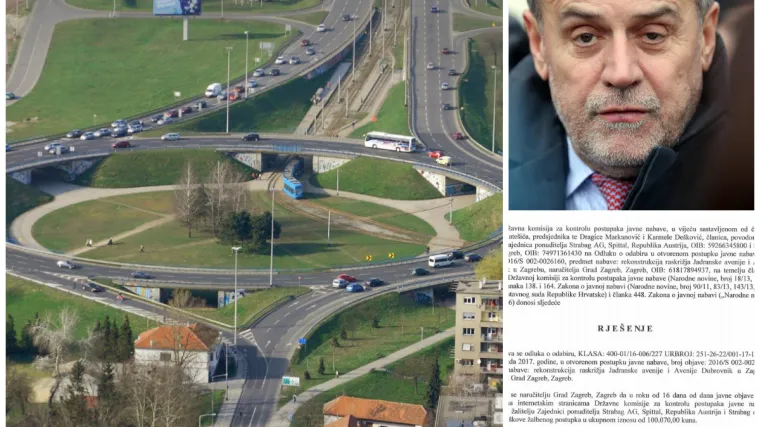 Natječaj kojim je njegov kum trebao graditi rotor je poništen, a kaznu od 100.000 kuna platit će Zagrepčani