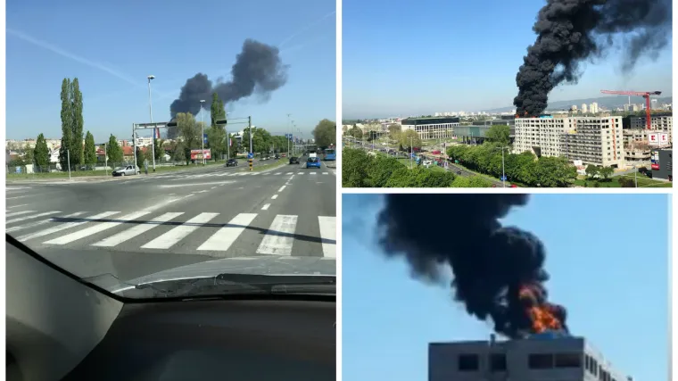 Radnici u posljednji trenutak sklonili plinske boce kako ne bi došlo do katastrofe