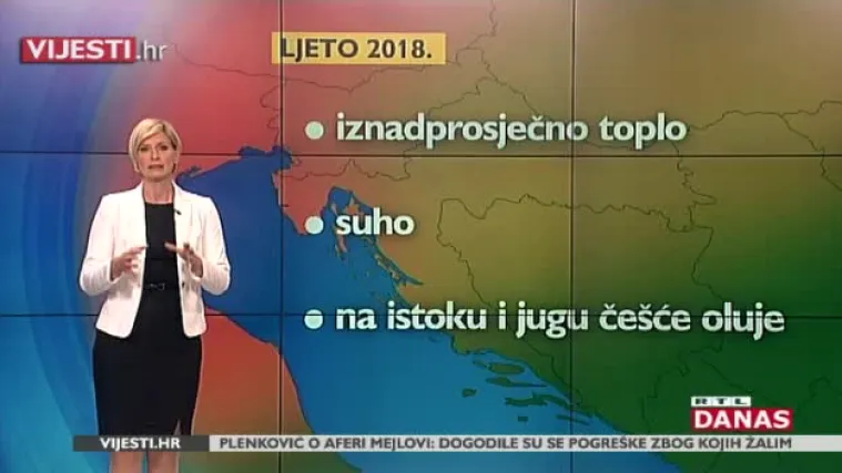 Prognoza RTL-ove Dunje Mazzocco Drvar proglašena najboljom u 2018.!