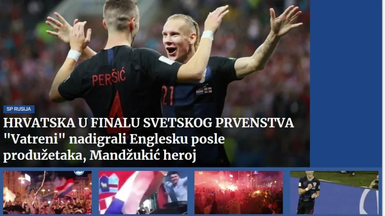 'Uspjeh Hrvatske potpuno zaslužen'; pišu i o tome kako je Hrvat oteo navijaču albansku zastavu