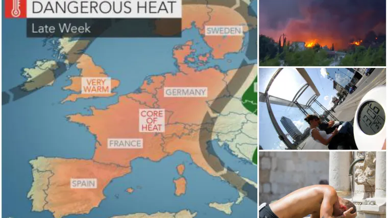 Meteorolozi nose nove loše vijesti - u Europu stiže još gori toplinski val