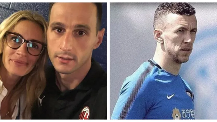 Leđa su mu dobro, ne brine za medalju: Nikola Kalinić naslikava se s prekrasnom glumicom, Perišić 'ubio' komentarom!