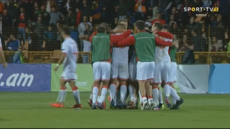 Pogledajte slavlje igrača Gibraltara nakon prve pobjede u povijesti