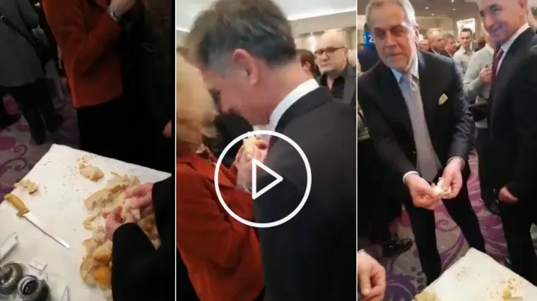 'Tko ga je našao? Ma dajte!': Bandić se hvalio pronalaskom novčića kojeg mu je Pupovac dao poskrivećki