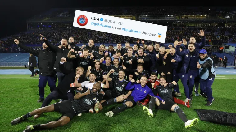 UEFA nahvalila Dinamo: 'Svaka čast, za nas ste već prvaci!'