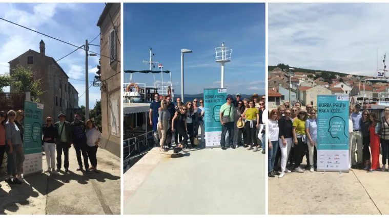 Hrvatski dermatolozi besplatno pregledali više od 800 ljudi na otocima i pronašli 354 sumnjive promjene na koži