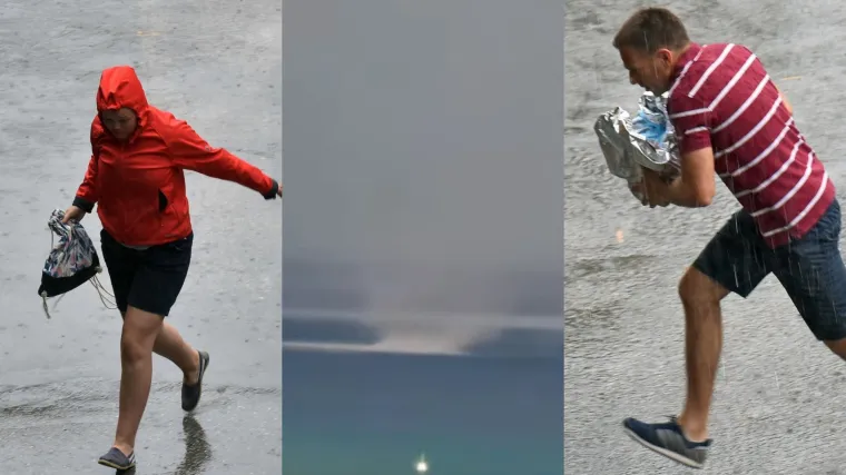 VIDEO Kamera u Puntu snimila tri pijavice blizu obale, u obližnjem kampu izbacile dva glisera